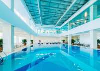 solar reflective paint for swimming pool roofs